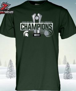 Michigan State Spartans 2026 Big Ten Men’s Hockey Regular Season Champions Locker Room Unisex T-Shirt