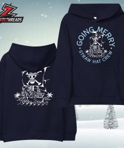 One Piece Live Action Season 2 Into The Grands Line Hoodie Straw Hat Crew Two Sided Unisex T-Shirt