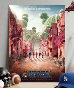 One Piece Live Action Season 2 Into The Grands Line Poster Adore Pirates Home Decor Poster Canvas