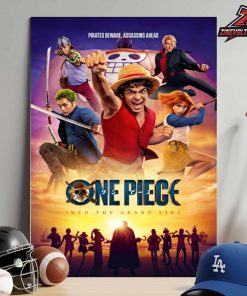 One Piece Live Action Season 2 Into The Grands Line Poster Pirates Beware Home Decor Poster Canvas