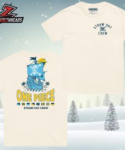 One Piece Live Action Season 2 Into The Grands Line Tee Straw Hat Crew Two Sided Unisex T-Shirt
