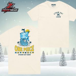 One Piece Live Action Season 2 Into The Grands Line Tee Straw Hat Crew Two Sided Unisex T-Shirt