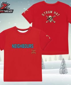 One Piece Live Action Season 2 Straw Hat Neighbours Merchandise Two Sided Unisex T-Shirt