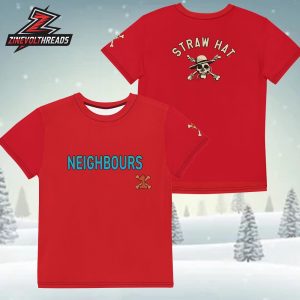 One Piece Live Action Season 2 Straw Hat Neighbours Merchandise Two Sided Unisex T-Shirt