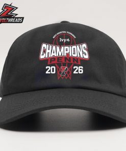 Pennsylvania Quakers 2026 Ivy League Men’s Basketball Tournament Champions Snapback Classic Hat Cap