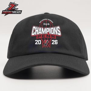 Pennsylvania Quakers 2026 Ivy League Men’s Basketball Tournament Champions Snapback Classic Hat Cap