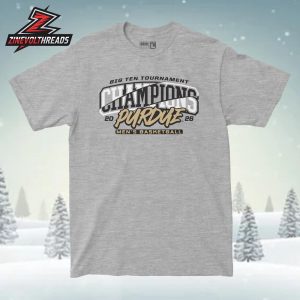 Purdue Boilermakers 2026 NCAA Men’s Baketball 2026 Big Ten Tournament Champions Banner Tee Unisex T-Shirt
