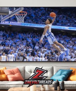Seth Trimble North Carolina Tar Heels Took Flight In Match Versus Virginia Tech NCAA Men’s Basketball 2026 Home Decor Poster Canvas