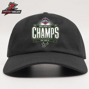 South Florida Bulls 2026 American Conference Men’s Basketball Tournament Champions Snapback Classic Hat Cap