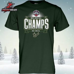 South Florida Bulls 2026 American Conference Men’s Basketball Tournament Champions Unisex T-Shirt
