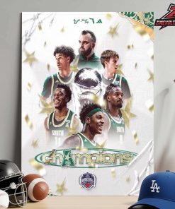 South Florida Bulls Are 2026 American Conference Men’s Basketball Tournament Champions Home Decor Poster Canvas