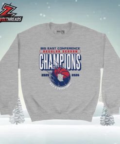St. John’s Red Storm NCAA 2026 Men’s Basketball 2026 Big East Regular Season Champions Crew Unisex T-Shirt