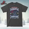 Arizona Wildcats 2026 Big 12 Men’s Basketball Tournament Champions Locker Room Unisex T-Shirt