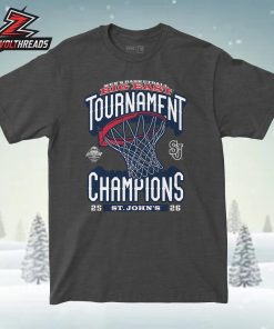 St. John’s Red Storm NCAA 2026 Men’s Basketball Big East Tournament Champions Official Locker Room Tee Unisex T-Shirt