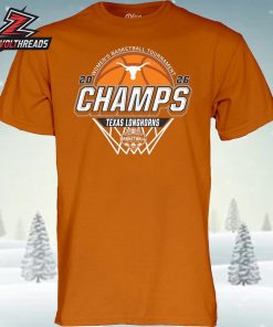 Texas Longhorns 2026 SEC Women’s Basketball Tournament Champions Locker Room Unisex T-Shirt
