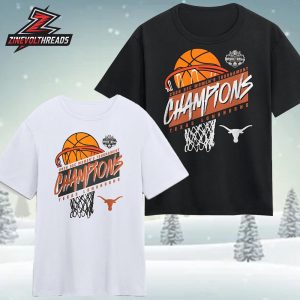 Texas Longhorns 2026 SEC Women’s Basketball Tournament Champions Unisex T-Shirt