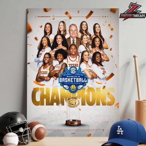 Texas Longhorns Are 2026 SEC Women’s Basketball Tournament Champions Locker Room Home Decor Poster Canvas