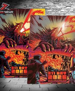 The 311 Day 2026 Artwork Poster By Jared Yamahata Dolby Live At Park MGM Las Vegas NV Home Decor Poster Canvas