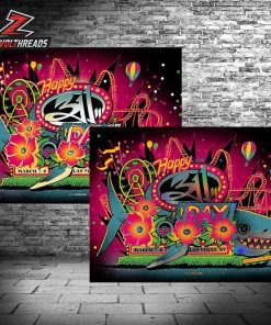 The 311 Day 2026 Artwork Poster Dolby Live At Park MGM Las Vegas NV On March 7th-8th 2026 Home Decor Poster Canvas