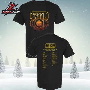 The 311 Day 2026 Setlist Tee Night 2 Dolby Live At Park MGM Las Vegas NV On March 7th-8th 2026 Two Sided Unisex T-Shirt