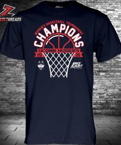 UConn Huskies 2026 Big East Women’s Basketball Tournament Champions Unisex T-Shirt