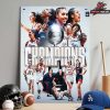 West Virginia Mountaineers Are 2026 Big 12 Women’s Basketball Tournament Champions Home Decor Poster Canvas