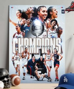 UConn Huskies Are 2026 Big East Women’s Basketball Tournament Champions Home Decor Poster Canvas