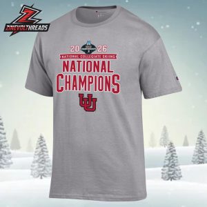 Utah Utes 2026 NCAA Skiing National Champions Unisex T-Shirt