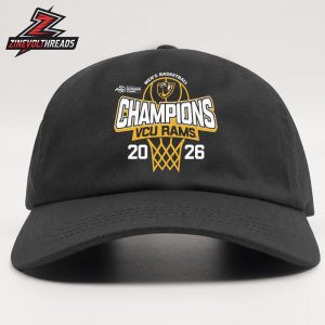 VCU Rams 2026 A-10 Men’s Basketball Tournament Champions Snapback Classic Hat Cap