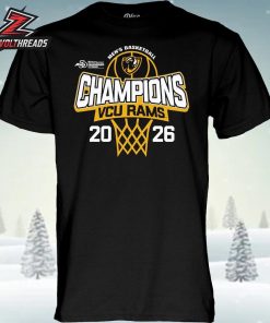 VCU Rams 2026 A-10 Men’s Basketball Tournament Champions Unisex T-Shirt