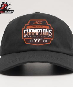 Virginia Tech Hokies 2026 ACC Men’s Wrestling Tournament Champions Snapback Classic Hat Cap