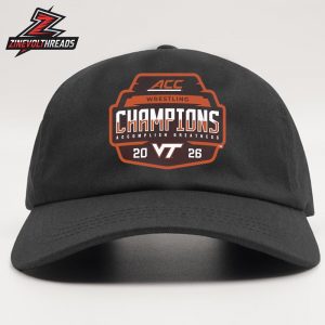 Virginia Tech Hokies 2026 ACC Men’s Wrestling Tournament Champions Snapback Classic Hat Cap