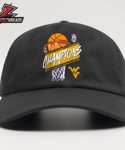 West Virginia Mountaineers 2026 Big 12 Women’s Basketball Tournament Champions Snapback Classic Hat Cap