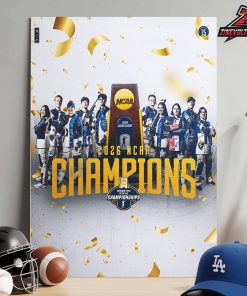 West Virginia Mountaineers Are 2026 NCAA Rifle National Champions Home Decor Poster Canvas