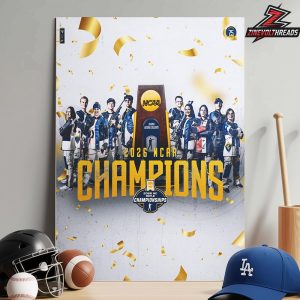 West Virginia Mountaineers Are 2026 NCAA Rifle National Champions Home Decor Poster Canvas