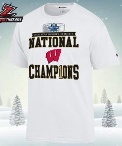 Wisconsin Badgers 2026 NCAA Frozen Four Women’s Ice Hockey National Champions Locker Room Unisex T-Shirt