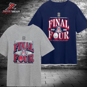 Arizona Wildcats 2026 NCAA Men’s Basketball Tournament March Madness Final Four Unisex T-Shirt
