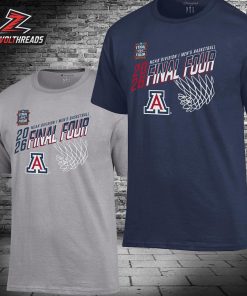 Arizona Wildcats NCAA Men’s Basketball 2026 Tournament March Madness Final Four Unisex T-Shirt