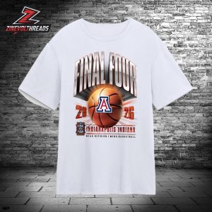 Arizona Wildcats NCAA Men’s Basketball Tournament 2026 March Madness Final Four Unisex T-Shirt