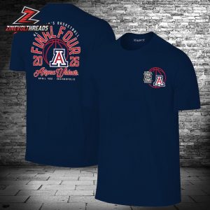 Arizona Wildcats NCAA Men’s Basketball Tournament March Madness 2026 Final Four Two Sided Unisex T-Shirt