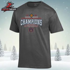 Auburn Tigers 2026 NIT Champions National Invitational Tournament Unisex T-Shirt