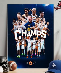 Auburn Tigers Are 2026 NIT Champions National Invitational Tournament Home Decor Poster Canvas