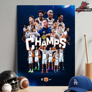 Auburn Tigers Are 2026 NIT Champions National Invitational Tournament Home Decor Poster Canvas
