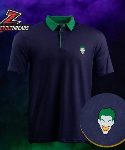 Batman Joker RSVLTS Polo Shirt All Day Minimal Villain Icon Polo For Fans And Collectors