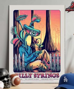 Billy Strings Artwork Venue Poster At First Horizon Coliseum Greensboro North Carolina On April 14th 2026 Home Decor Poster Canvas