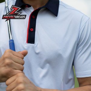 Breakfast Balls Broad Stripes RSVLTS Polo Shirt All Day Classic Golf Polo For Casual And Smart Wear