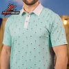 Breakfast Balls Droppin Palms RSVLTS Polo Shirt All Day Palm Accent Polo For Golf And Casual Wear