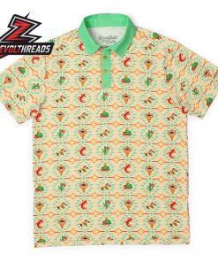Breakfast Balls Par-Tee Time RSVLTS Polo Shirt Funny Golf Party Polo Men Casual Summer Shirt