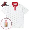 Breakfast Balls See You At Tha Crossbones RSVLTS Polo Shirt Skull Golf Polo Argyle Pattern Black Grey All-Day Shirt