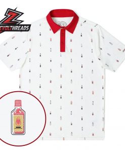Breakfast Balls Shooters Shoot RSVLTS Polo Shirt Funny Golf Polo Drinking Theme Minimal Print All-Day Shirt